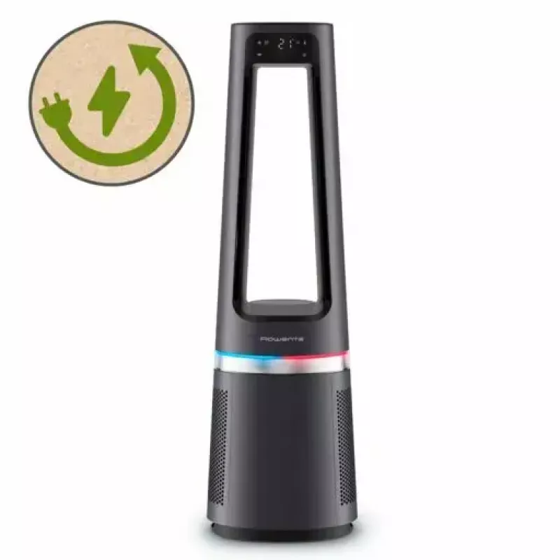 Õhupuhastaja Rowenta Eclipse 3-in-1 Connect QU5072 kuni 50 m², 130 m³/h, 62 dB, hõbedane