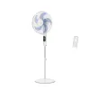 Kodumajapidamises kasutatav põrandaventilaator Rowenta Turbo Silence VU5450F0, 32 W, 1470 mm kõrge, valge