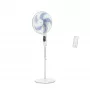 Kodumajapidamises kasutatav põrandaventilaator Rowenta Turbo Silence VU5450F0, 32 W, 1470 mm kõrge, valge