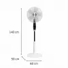 Rowenta Turbo Silence Extreme VU5690 Must, Valge