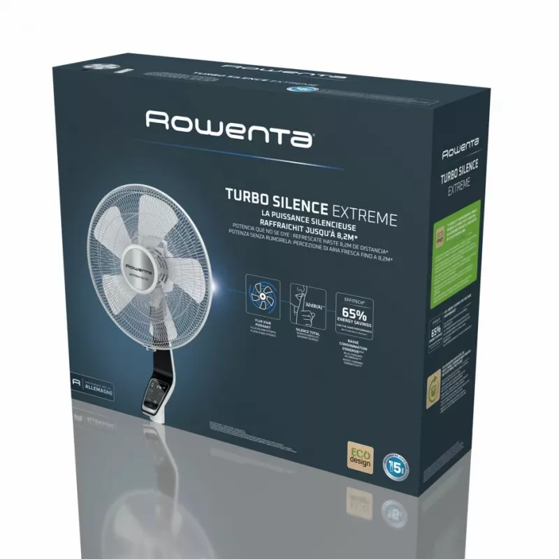 Rowenta Turbo Silence Extreme VU5690 Must, Valge