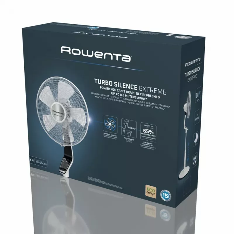 Rowenta Turbo Silence Extreme VU5690 Must, Valge