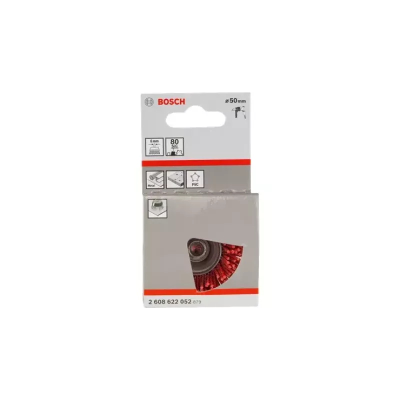 Traatharjaga tass Bosch 2608622052 nailonharjased läbimõõt 5 cm paksus 1,1 mm