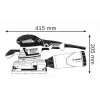 Bosch 0 601 292 801 kaasaskantav lihvmasin Orbitaallihvmasin 11000 p/min 22000 OPM