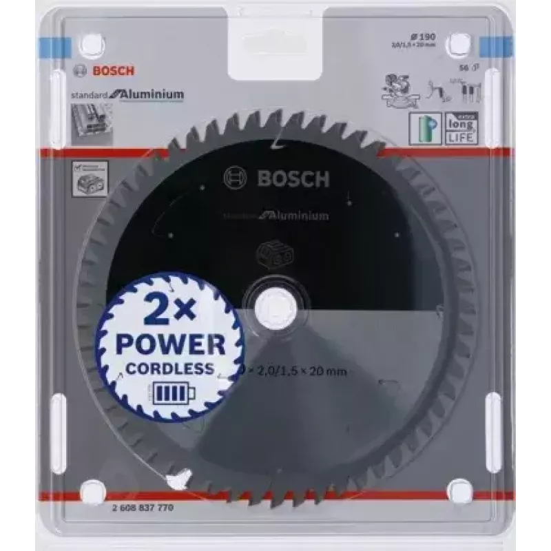 Bosch 2 608 837 770 ketassaetera 19 cm 1 tk