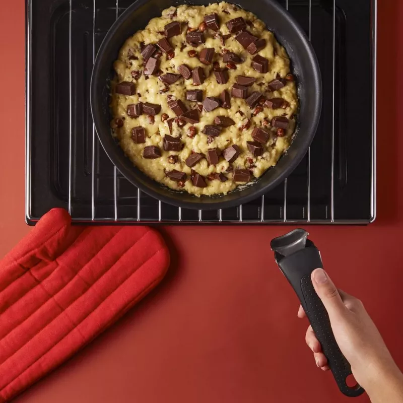 Söögiriistade komplekt Tefal Ingenio L76391 — alumiiniumist segakomplekt, 4 tk (kastrulid Ø16/18/20 cm) must