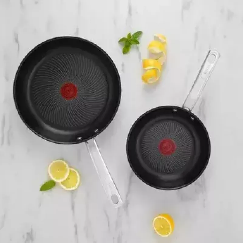 Praadimiskomplekt Tefal Intuition B817S255 — roostevabast terasest pannid 20 cm ja 26 cm