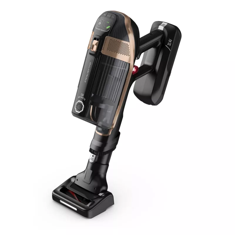 Rowenta X-Force RH99F1 2-in-1 pulkpuhasti Aku Kuiv HEPA Kotita 0,9 L Must, Hall