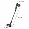 Rowenta RH6A31 2-in1 pulkpuhasti Aku Kuiv Kotita 140 W Must, Lilla