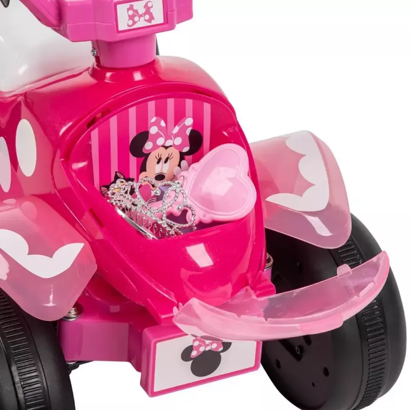Laste elektrijõul töötav ATV HUFFY Minnie hiir mudel 19075W — akutoitel laste ATV