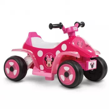 Laste elektrijõul töötav ATV HUFFY Minnie hiir mudel 19075W — akutoitel laste ATV
