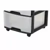 Curver 0806770146 hoiustamissahtliga kapp — 5 sahtlit, igaüks 20 L, must/läbipaistev, 37×39×100 cm