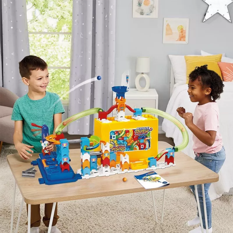 Mänguasjade ehituskomplekt VTech Marble Rush M400 — 80 osa, interaktiivne marmorrada