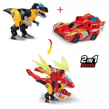 Mängufiguur VTech Switch & Go Combo Mega Dragon — sõidukist draakoniks muutuv mängukomplekt