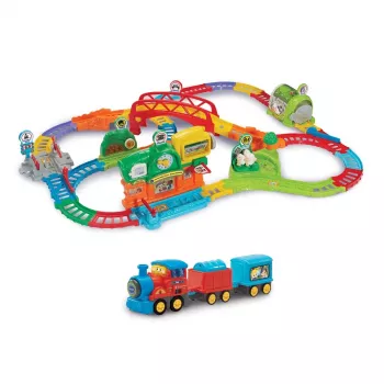 Mänguasjakomplekt VTech Tut Tut Baby Speedster - Värviline jaam, interaktiivsed helid ja muusika