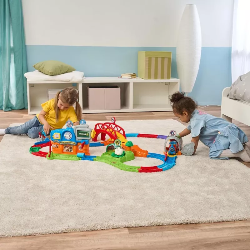 Mänguasjakomplekt VTech Tut Tut Baby Speedster - Värviline jaam, interaktiivsed helid ja muusika
