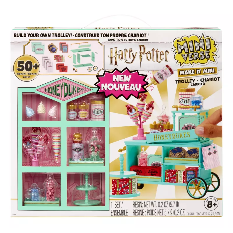 Miniverse Make It Mini Harry Potter Honeydukes Playset, 8 a, Harry Potter, mitmevärviline, plastik