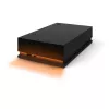 Seagate FireCuda Gaming Hub väline kõvaketas 8 TB Micro-USB B / USB A-tüüpi / USB C-tüüpi 3.2 Gen 1 (3.1 Gen 1) Must