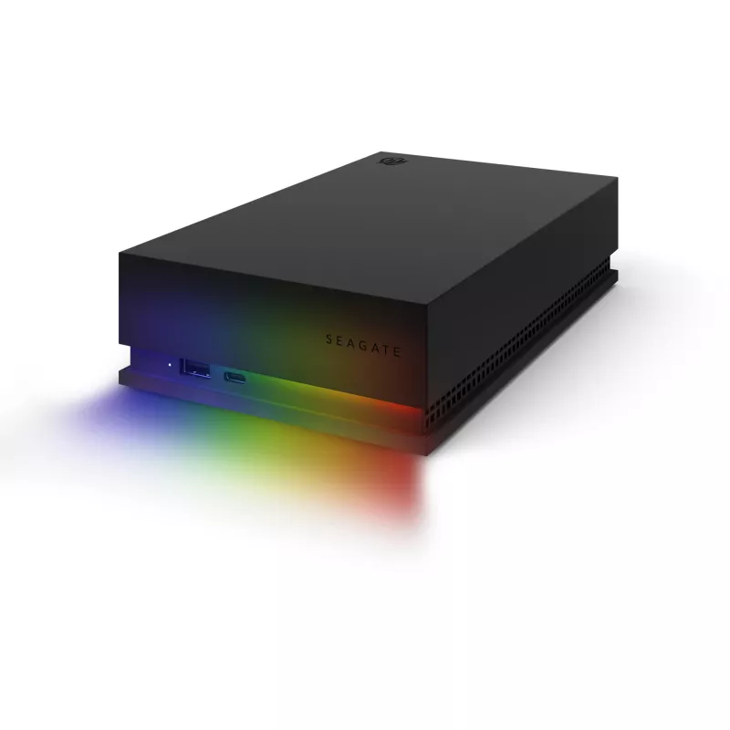 Seagate FireCuda Gaming Hub väline kõvaketas 8 TB Micro-USB B / USB A-tüüpi / USB C-tüüpi 3.2 Gen 1 (3.1 Gen 1) Must