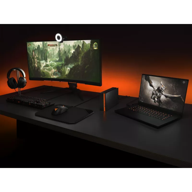Seagate FireCuda Gaming Hub väline kõvaketas 8 TB Micro-USB B / USB A-tüüpi / USB C-tüüpi 3.2 Gen 1 (3.1 Gen 1) Must