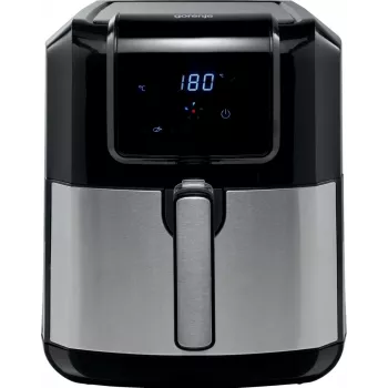 Gorenje AF1700DB Single 5 L sisseehitatav 1700 W kuumaõhufritüür Must, Metallik