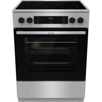 Gorenje GECS6C70XC pliit Vabaltseisev pliit Elektriline malmist keeduplaadid Roostevaba teras