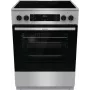 Gorenje GECS6C70XC pliit Vabaltseisev pliit Elektriline malmist keeduplaadid Roostevaba teras