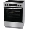 Gorenje GECS6C70XC pliit Vabaltseisev pliit Elektriline malmist keeduplaadid Roostevaba teras