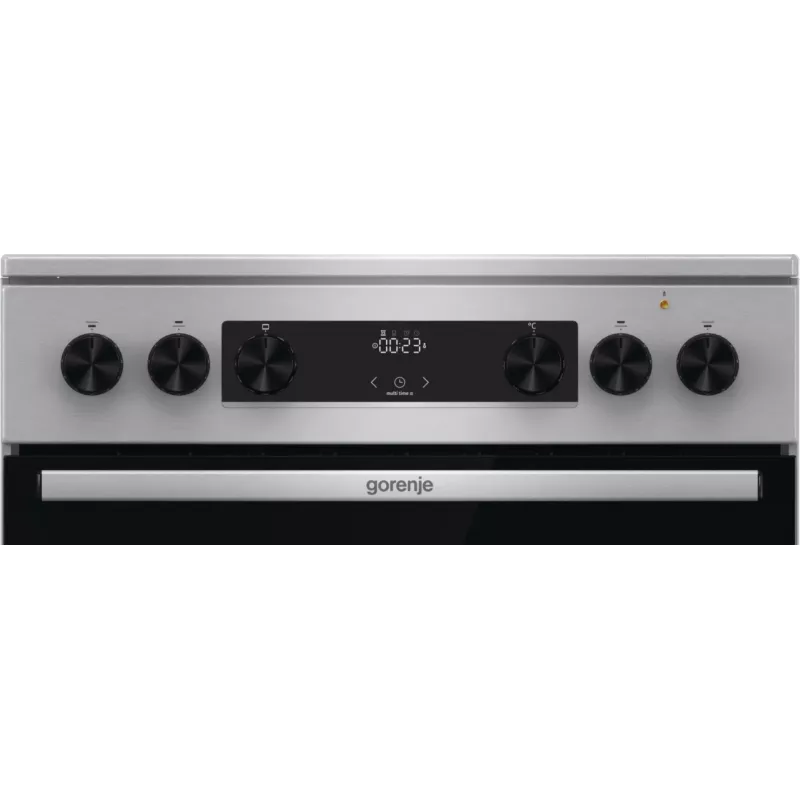 Gorenje GECS6C70XC pliit Vabaltseisev pliit Elektriline malmist keeduplaadid Roostevaba teras