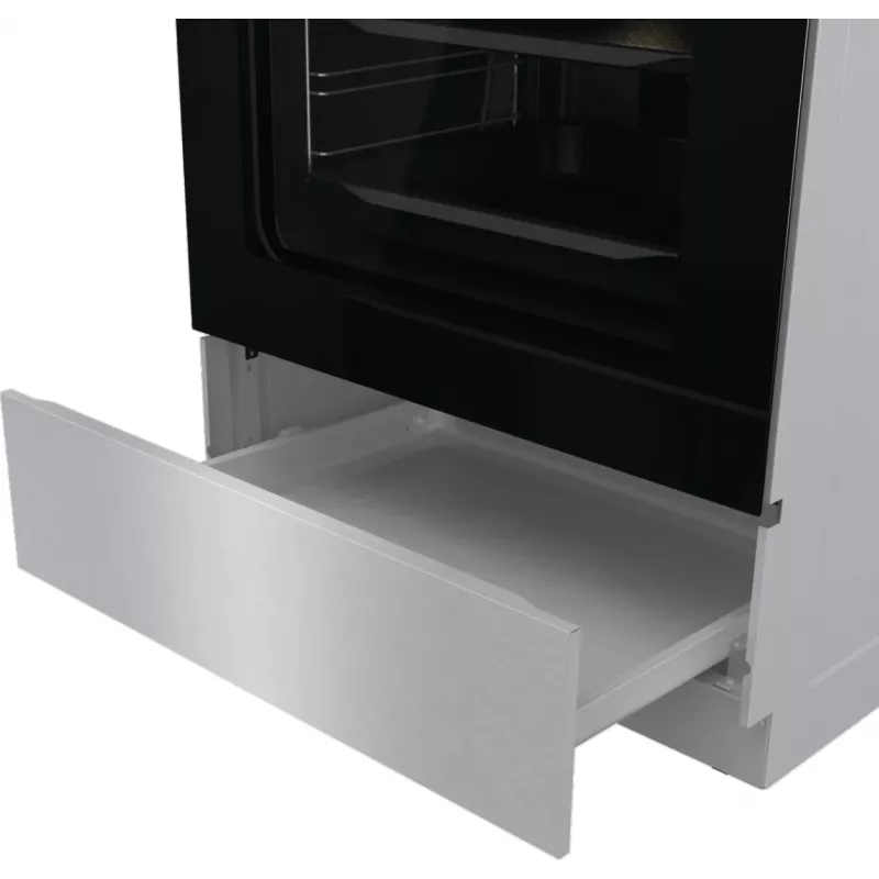 Gorenje GECS6C70XC pliit Vabaltseisev pliit Elektriline malmist keeduplaadid Roostevaba teras
