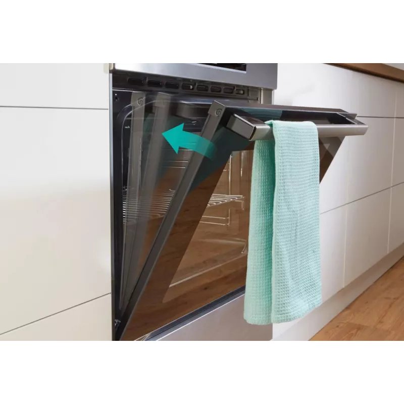 Gorenje GECS6C70XC pliit Vabaltseisev pliit Elektriline malmist keeduplaadid Roostevaba teras