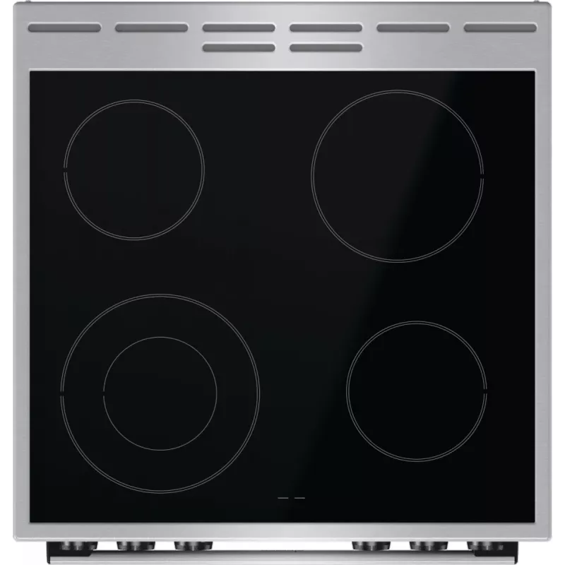Gorenje GECS6C70XC pliit Vabaltseisev pliit Elektriline malmist keeduplaadid Roostevaba teras