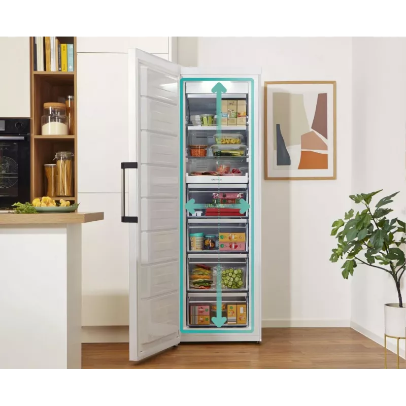 Gorenje FN619EAW6 püstik-sügavkülmik eraldiseisev 280 L Valge