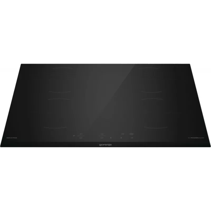 Gorenje induktsioonpliit GI6401BCE RAL9017, must, sisseehitatav, 59,5 cm, tsoon-induktsioonpliit, klaaskeraamika, 4 tsooni