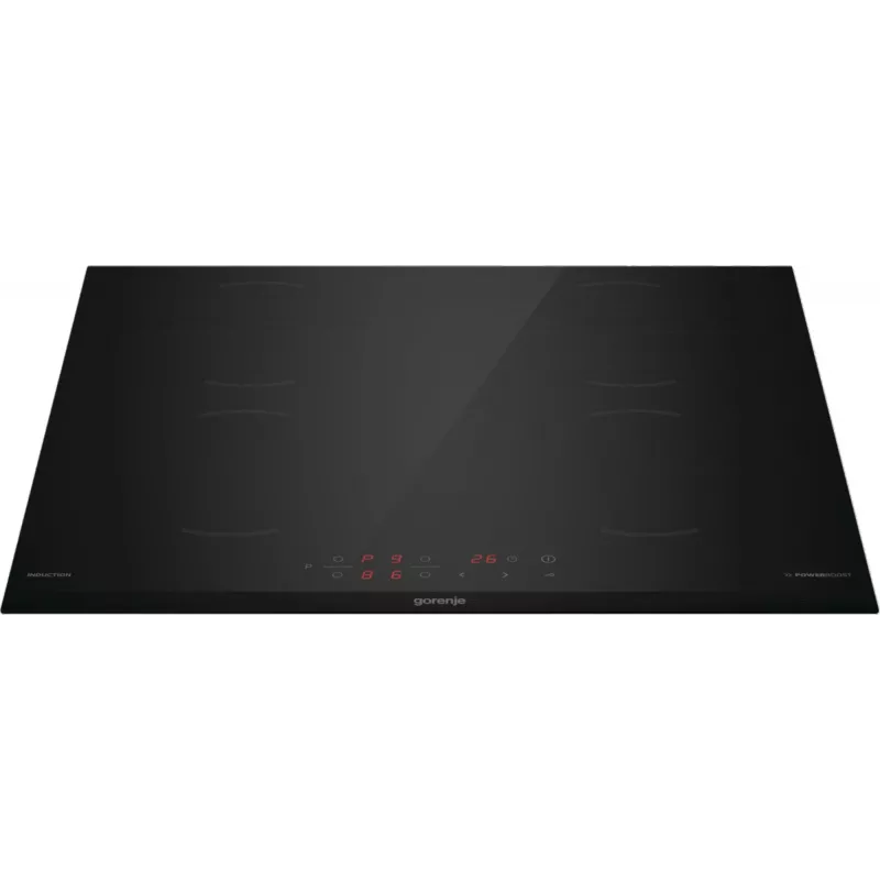 Gorenje induktsioonpliit GI6401BCE RAL9017, must, sisseehitatav, 59,5 cm, tsoon-induktsioonpliit, klaaskeraamika, 4 tsooni