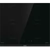 Gorenje induktsioonpliit GI6401BCE RAL9017, must, sisseehitatav, 59,5 cm, tsoon-induktsioonpliit, klaaskeraamika, 4 tsooni