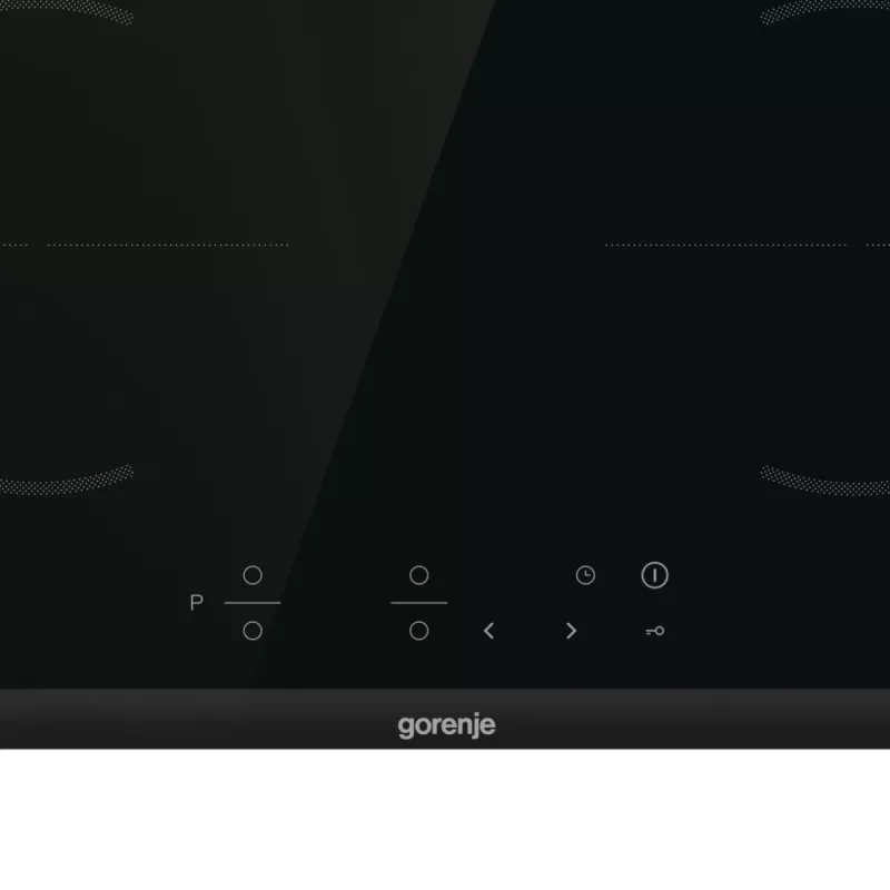 Gorenje induktsioonpliit GI6401BCE RAL9017, must, sisseehitatav, 59,5 cm, tsoon-induktsioonpliit, klaaskeraamika, 4 tsooni
