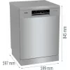 Gorenje GS642E90X eraldiseisev 13 nõudekomplektiga nõudepesumasin