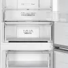 Gorenje külmik-sügavkülmiku kombinatsioon NRK619CABXL4, 304 L, 6 kg/24h, klass C, värske tsooni sektsioon, must