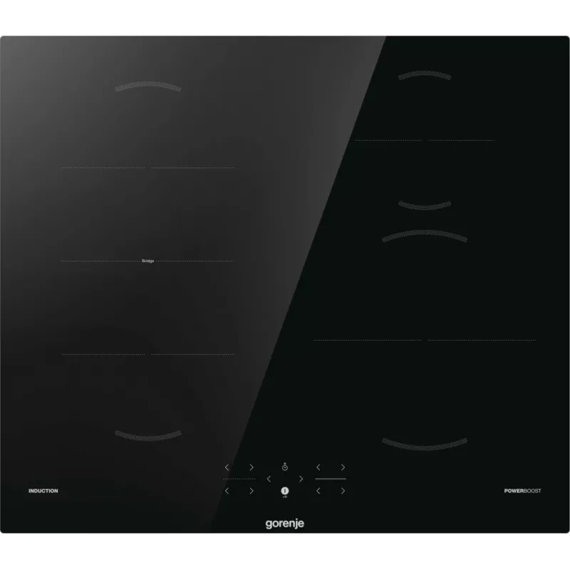 Gorenje induktsioonpliit GI6421BSC, must, sisseehitatav, 59,5 cm, tsoon-induktsioonpliit, klaaskeraamika, 4 tsooni