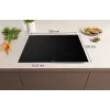Gorenje Induktionshäll GI6443BSCWF, must, sisseehitatud, 60 cm, tsoon-induktsioonpliit, klaaskeraamiline, 4 tsooni