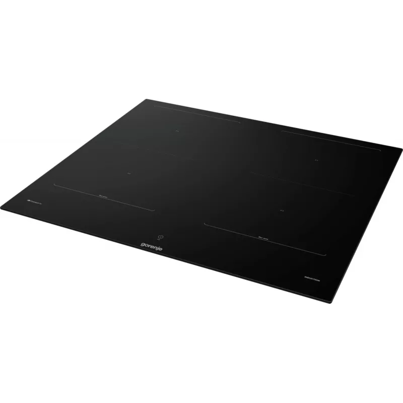 Gorenje Induktionshäll GI6443BSCWF, must, sisseehitatud, 60 cm, tsoon-induktsioonpliit, klaaskeraamiline, 4 tsooni