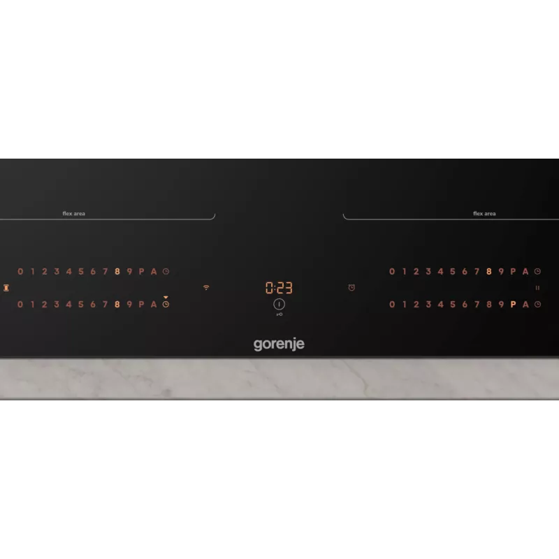 Gorenje Induktionshäll GI6443BSCWF, must, sisseehitatud, 60 cm, tsoon-induktsioonpliit, klaaskeraamiline, 4 tsooni