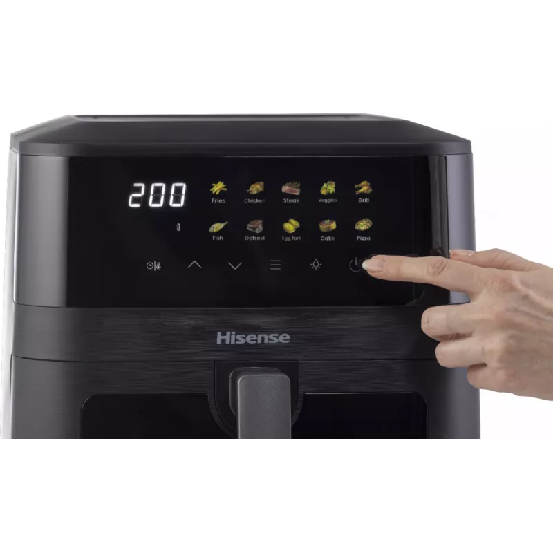 Hisense HAF2100DCD üksik 7,7 L 2100 W kuumaõhufritüür Must