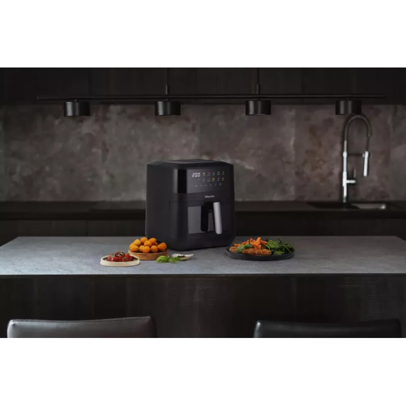 Hisense HAF2100DCD üksik 7,7 L 2100 W kuumaõhufritüür Must