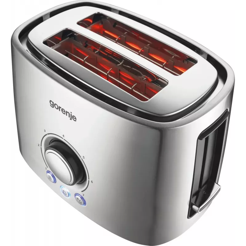 Gorenje T1000E 7 2 slice(s) 1000 W Roostevaba teras