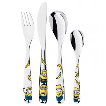 WMF 1286076040 söögiriistade komplekt 4 tk Mitmevärviline, roostevaba teras