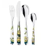 WMF 1286076040 söögiriistade komplekt 4 tk Mitmevärviline, roostevaba teras
