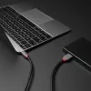 Lindy 1m USB 3.2 Type C to Micro-B kaabel, Anthra Line, 1 m, USB C, Micro-USB B, USB 3.2 Gen 1 (3.1 Gen 1), must