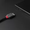 Lindy 2m USB 3.2 Type C to Micro-B kaabel, Anthra Line, 2 m, USB C, Micro-USB B, USB 3.2 Gen 1 (3.1 Gen 1), Must